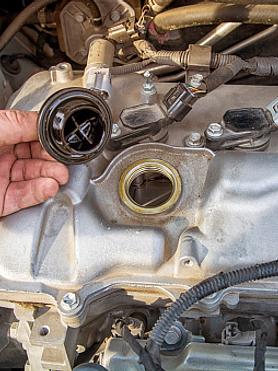 Oil Filter Cover Cap